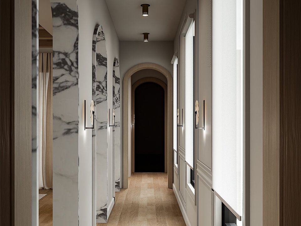 Grand hallway